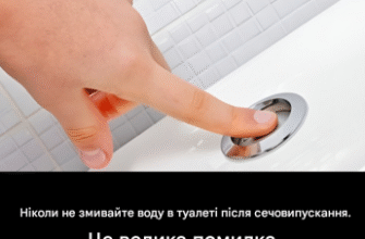 Чому так важливо не змивати воду в туалеті щоразу після сечовипускання?