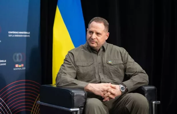 Єрмак прокоментував пропозиції повернути Росії заморожені активи в обмін на припинення вогню