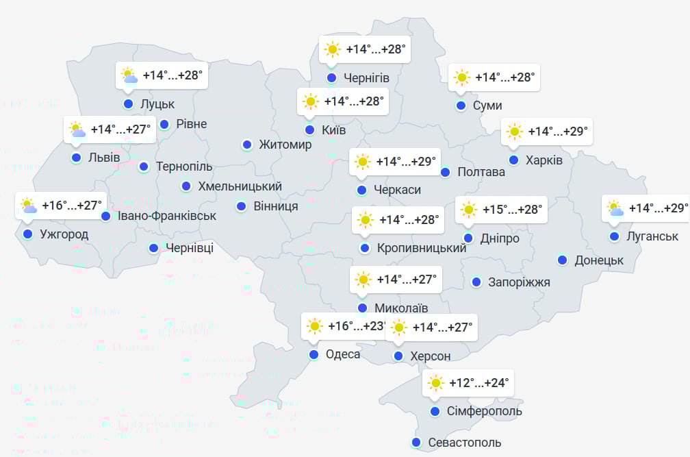 Останні теплі дні перед похолоданням: названо дату, коли пригріє до +27