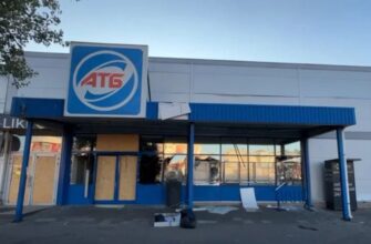 Російський дрон атакував супермаркет “АТБ” у Запоріжжі – у Мережі показали відео наслідків