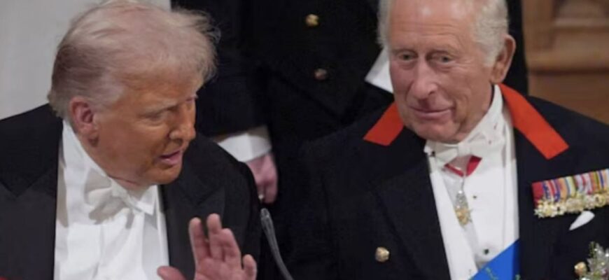 Скандал на цілий світ! Трамп зробив ТАКЕ прямо перед Королем Чарльзом ІІІ – такого ще НІХТО не бачив. Немислимі дії!