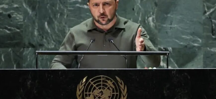 Оце так МОЛОДЕЦЬ.. Оце так ВИДАВ.! Зал ЗАМОВК від цих слів Зеленського в ООН. Від почутого волосся стає дибки…