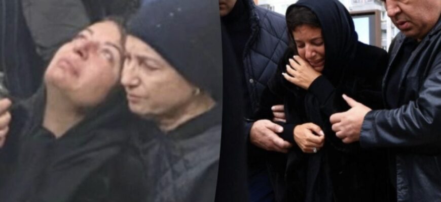 Завила біля труни: Симоньян впала в істерику на похоронах чоловіка