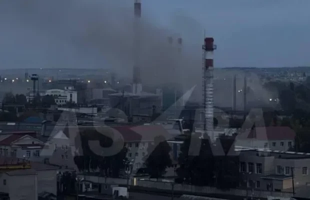 У місті зникли вода та електрика: У Білгороді під обстріл потрапила місцева ТЕЦ (відео)