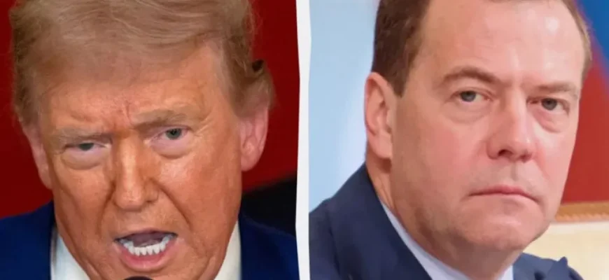 «Він дійсно тупий», – Трамп згадав про хама Медведєва