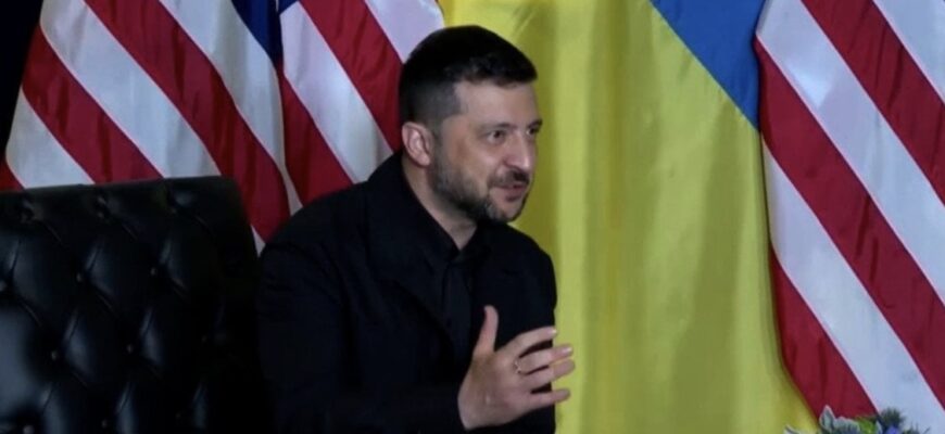 Після зустрічі з Трампом Зеленський показав жест журналістці — що саме відбулося