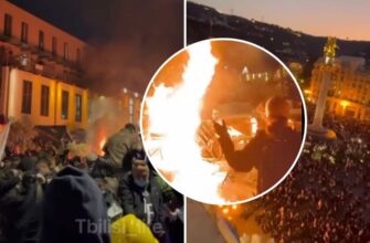У Грузії спалахнули масові протести: палац президента беруть штурмом
