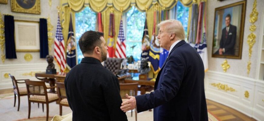 Трамп із криками та лайкою вимагав від Зеленського здати Путіну Донбас — FT