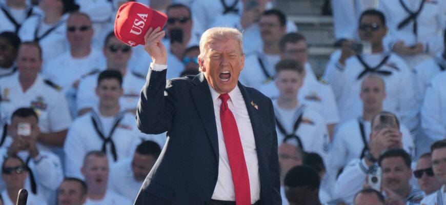 Дивна поведінка Трампа викликає стурбованість його психічним станом — The Guardian
