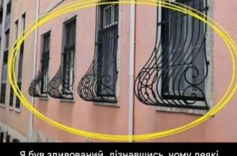 Чому деякі вікна мають закруглені ґрати? Причина може вас здивувати.