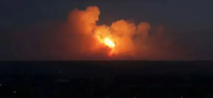 Дрони атакували газовий завод в Оренбурзькій області РФ