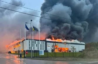 Що відомо про індустріальний парк Sparrow, який спалахнув у Львові через атаку Росії