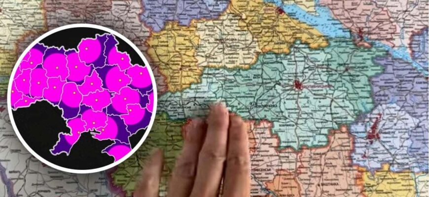 Нові області на мапі України: які міста можуть стати центрами та скільки їх буде