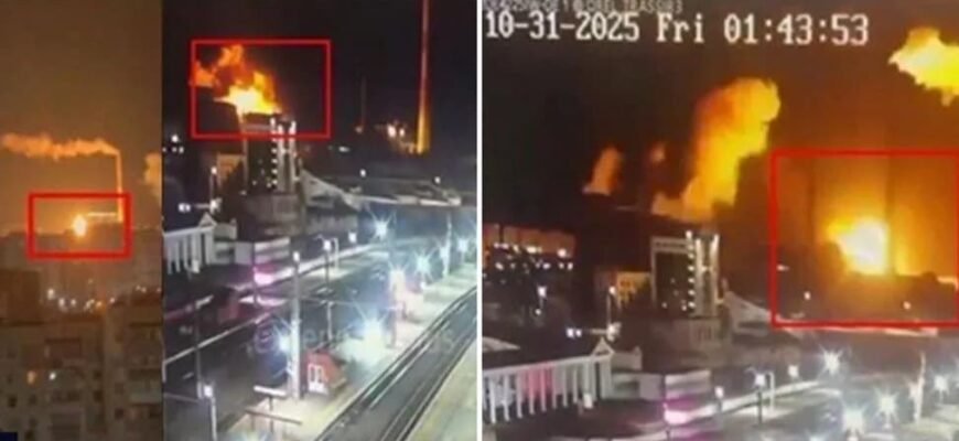 ВМС України вдарили по Орловській ТЕЦ і підстанції в Новобрянську (фото)