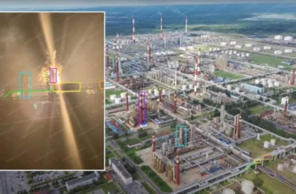Після атаки дронів у Росії зупинився найбільший нафтопереробний завод