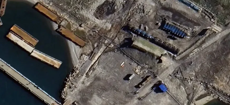 Росія прикриває паливні баки від українських дронів на ядерному полігоні в Арктиці