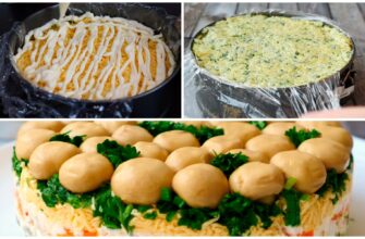 А у мене на столі – “Грибна поляна”: такий салат-перевертень обожнюють домашні, а гості просто у захваті