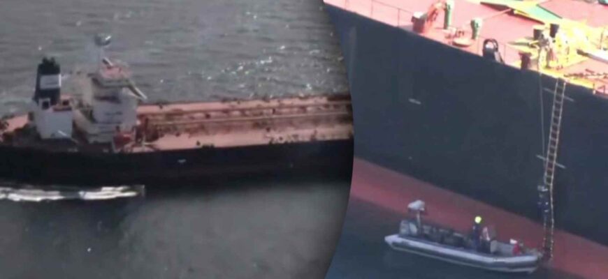 З нього могли запускати дрони по Європі: французький спецназ захопив танкер РФ