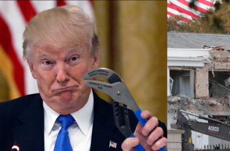Трамп зносить частину Білого дому: Будує бальний зал за 0 мільйонів (3 ФОТО)