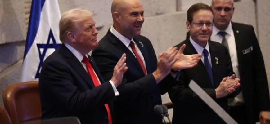 Трампа освистали в Кнесеті. ВІДЕО реакції президента США