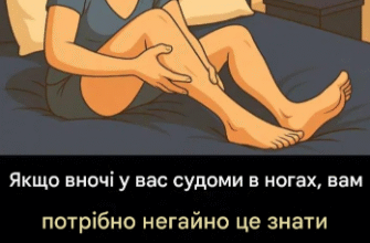 Якщо вночі у вас судоми в ногах, вам потрібно негайно це знати