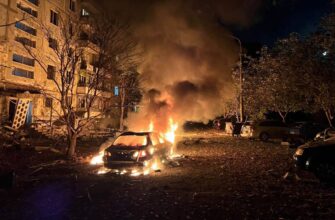 Зеленський розповів подробиці про нічний удар та руйнування
