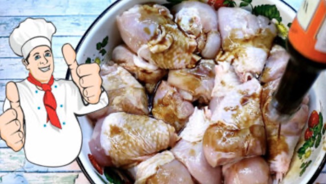 Маринад для курки, який зробить м’ясо ніжним та соковuтим. Забирайте рецепт