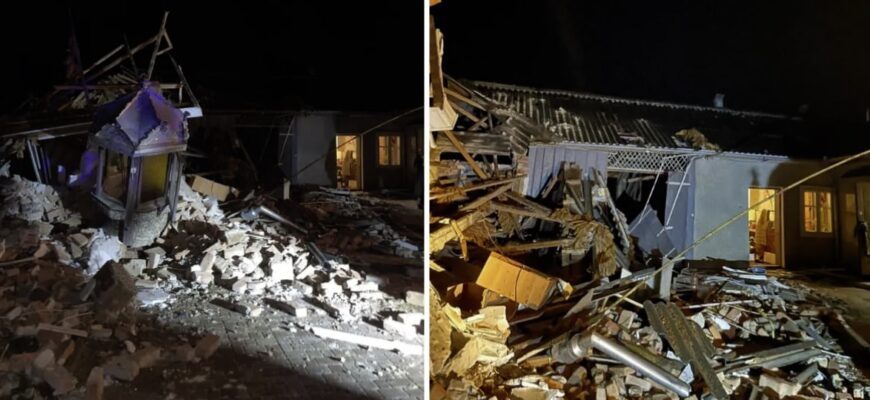 Вибух в житловому будинку на Коломийщині