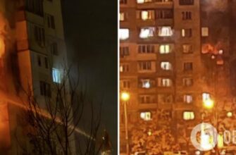 Росія масовано атакувала Київ дронами і балістикою: спалахнули пожежі, є жертви