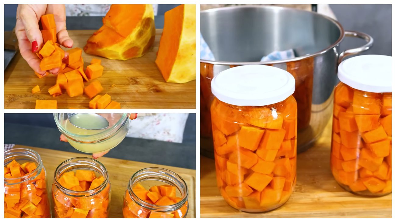 Кулінари розповіли про спосіб зберігання гарбуза у банках