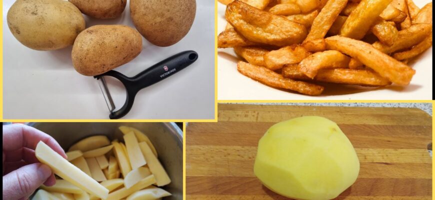 Чому картопля фрі з “Макдональдза” хрумтить, а домашня – ні, але тепер – так: секрет подвійного обсмажування