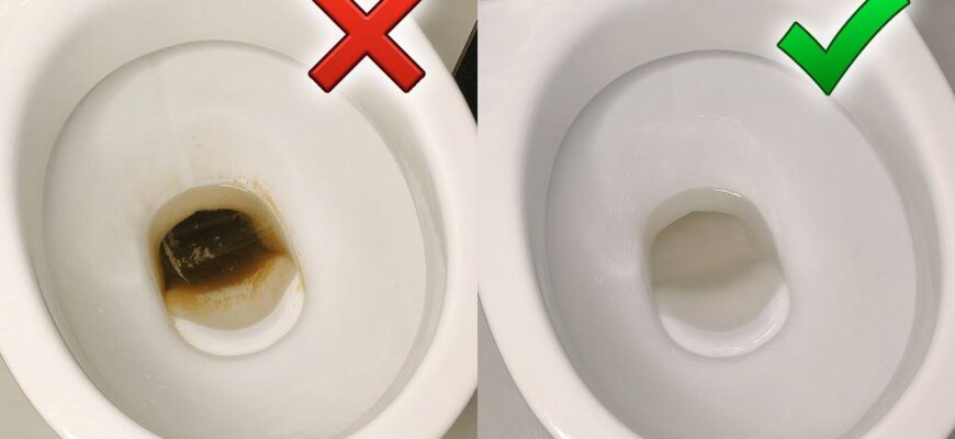 Ця копійчана “штучка” розбиває вапняний наліт на унітазі краще за молоток: сяє як діамант з салону “Tiffani”
