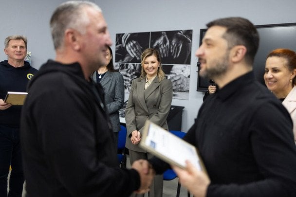 Володимир та Олена Зеленські / © Instagram Олени Зеленської