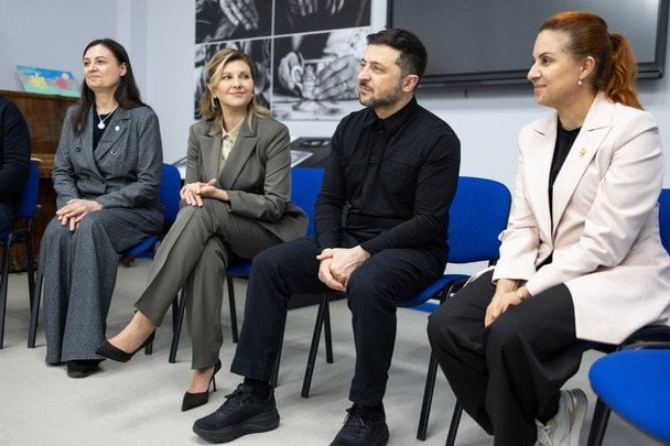 Володимир та Олена Зеленські / © Instagram Олени Зеленської