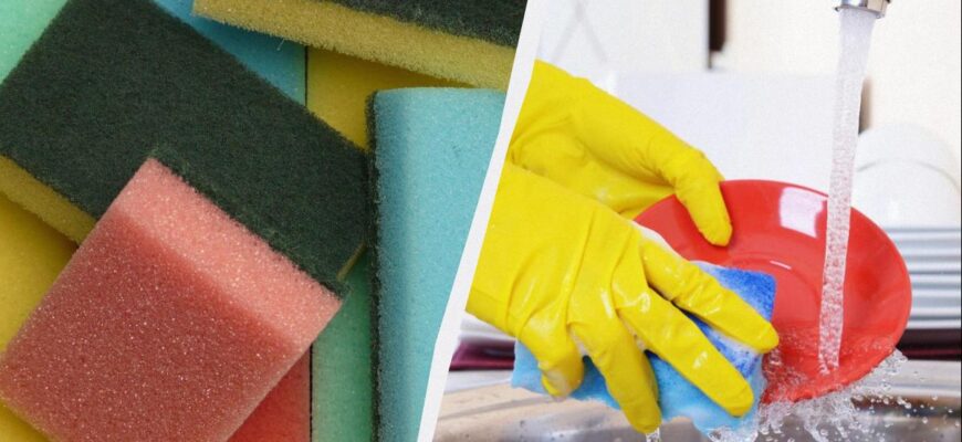 Що означають кольори губок для посуду: це важливо, але знають одиниці