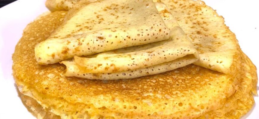 Тонкі млинці без борошна і цукру? Це не вигадки, а мій порятунок на дієті: 3 інгредієнти, а смачно так само