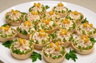 Замість ікри на Новий рік 2026 – тарталетки з намазкою: лише 3 інгредієнти, а виходить неймовірно смачно