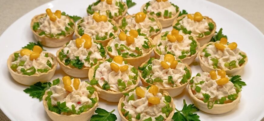 Замість ікри на Новий рік 2026 – тарталетки з намазкою: лише 3 інгредієнти, а виходить неймовірно смачно