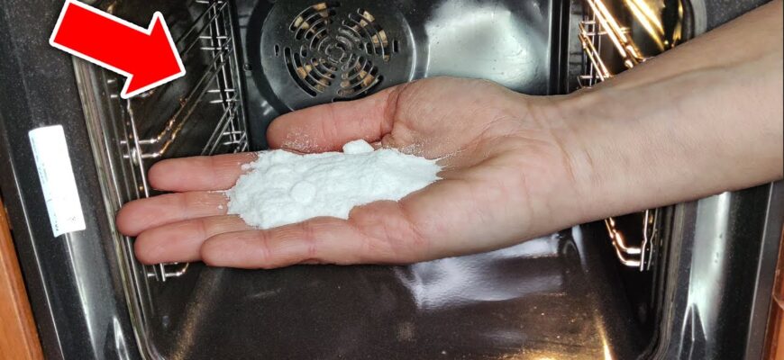 Бабуся-господиня навчила чистити духовку без світла та витрат: 1 жменя суміші – і жир відійшов за 5 хв