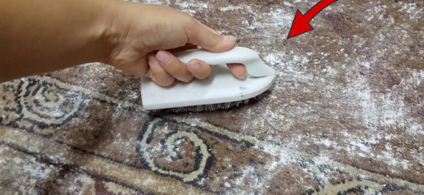 З 5 способів очистити килим – один дешевий метод дав ефект, як у хімчистці: покажу покроково, що і як