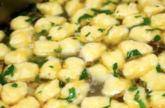 Суп з галушками — люблю його з дитинства і готую донині, дуже простий рецепт