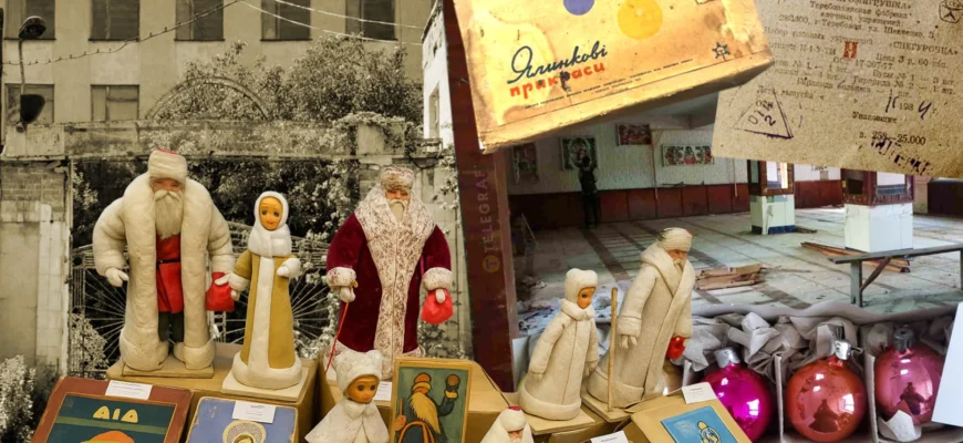 Від новорічного дива до руїн: як занепала фабрика на Тернопільщині, де вручну видували ялинкові прикраси на весь СРСР