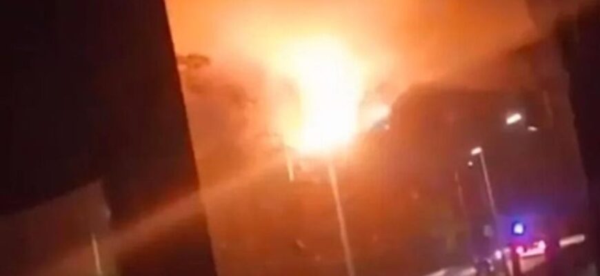 БпЛа атакували військовий аеродром російських окупантів у Криму – показані результати прильотів