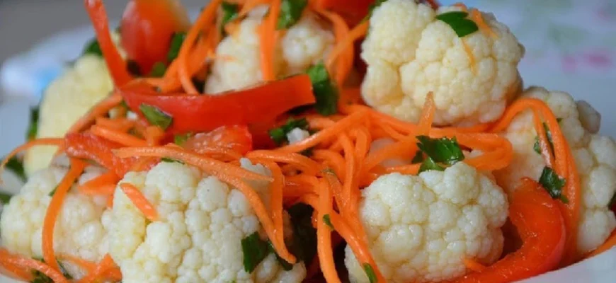 Маринована цвітна капуста: як приготувати хрумку та швидку закуску