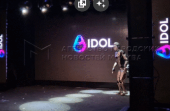 Довелось прикривати ширмою: У РФ показали першого людиноподібного робота – вийшов на сцену і впав (відео)