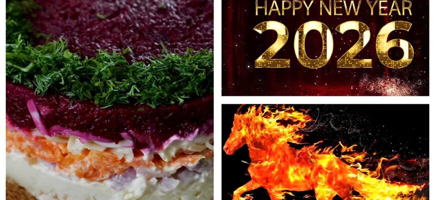 31 грудня відмовтеся від холодця та “Шуби”. Що має бути на столі, щоб залучити удачу в рік Вогняного Коня