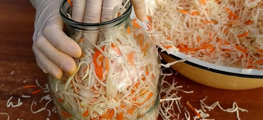 Як правильно зберігати кислу капусту: щоб не перекисла за зиму 2026 і не стала гіркою