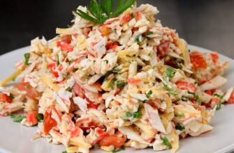 Цей салат кришу, коли гості вже на порозі: 10 хвилин – і страва виглядає, наче з ресторану. Рецепт простий!