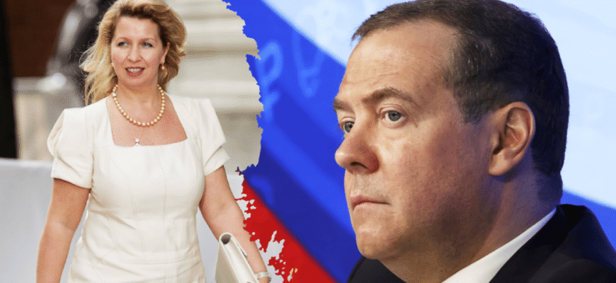 Стала кумою Медведчука та дружила з Пугачовою: що відомо про забуту дружину Медведєва