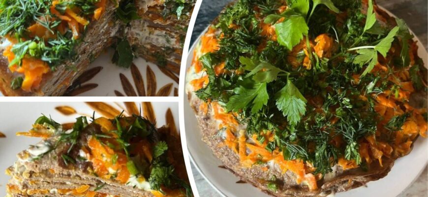 Беру 500 г печінки – і готую величезний тортик до столу: не солодкий, але смачніший за м’ясо у 5 разів